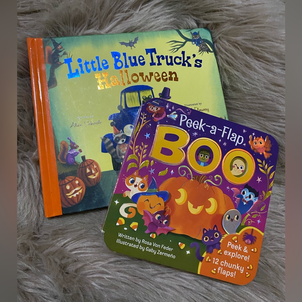 Like new toddler Halloween Books Set